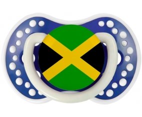 Drapeau Jamaïque Tétine LOVI Dynamic Bleu-marine phosphorescente