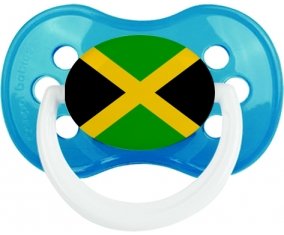 Drapeau Jamaïque Sucette Anatomique Cyan classique