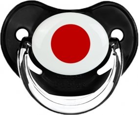 Drapeau Japon Sucette Physiologique Noir classique