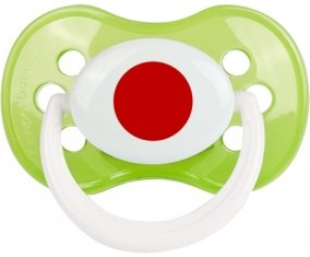 Drapeau Japon Tétine Anatomique Vert classique