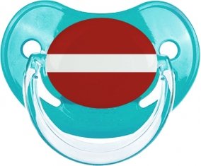 Drapeau Lettonie : Sucette Physiologique personnalisée