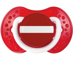 Drapeau Lettonie Sucette LOVI Dynamic Blanc-rouge classique