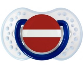 Drapeau Lettonie Sucette LOVI Dynamic Marine-blanc-bleu classique