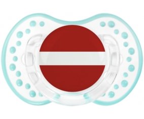 Drapeau Lettonie Sucette LOVI Dynamic Retro-blanc-lagon classique