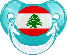 Drapeau Liban Tétine Physiologique Bleue classique