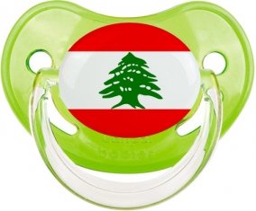 Drapeau Liban Tétine Physiologique Vert classique