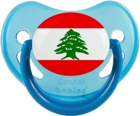 Drapeau Liban Tétine Physiologique Bleue phosphorescente