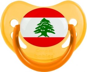 Drapeau Liban Tétine Physiologique Jaune phosphorescente