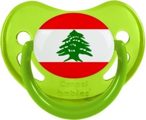 Drapeau Liban Tétine Physiologique Vert phosphorescente