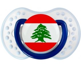 Drapeau Liban Sucete LOVI Dynamic Marine-blanc-bleu classique