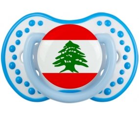 Drapeau Liban Sucete LOVI Dynamic Blanc-bleu phosphorescente