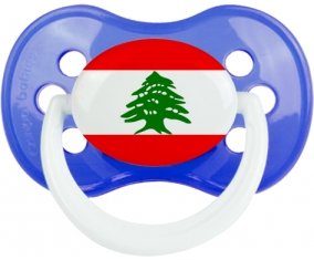 Drapeau Liban : Sucette Anatomique personnalisée