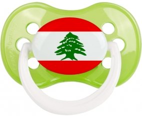 Drapeau Liban Sucete Anatomique Vert classique