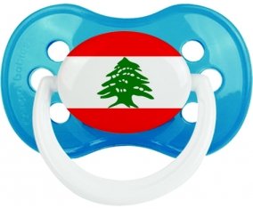 Drapeau Liban Sucete Anatomique Cyan classique