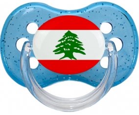 Drapeau Liban : Sucette Cerise personnalisée
