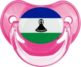Drapeau Lesotho Sucete Physiologique Rose classique