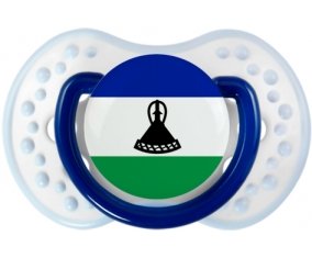 Drapeau Lesotho Tétine LOVI Dynamic Marine-blanc-bleu classique