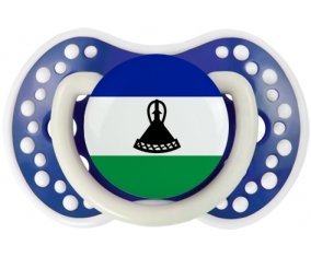 Drapeau Lesotho Tétine LOVI Dynamic Bleu-marine phosphorescente
