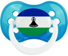 Drapeau Lesotho Sucette Anatomique Cyan classique