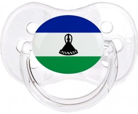 Drapeau Lesotho Sucette Cerise Transparent classique