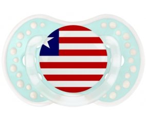 Drapeau Libéria Sucette LOVI Dynamic Retro-turquoise-lagon classique