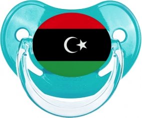Drapeau Libye : Sucette Physiologique personnalisée