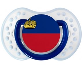 Drapeau Liechtenstein Sucete LOVI Dynamic Marine-blanc-bleu classique