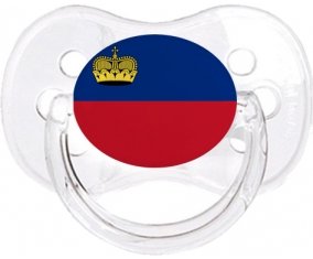 Drapeau Liechtenstein Sucete Cerise Transparent classique