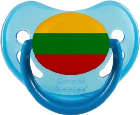 Drapeau Lituanie Sucete Physiologique Bleue phosphorescente