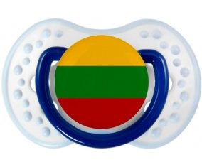 Drapeau Lituanie Tétine LOVI Dynamic Marine-blanc-bleu classique