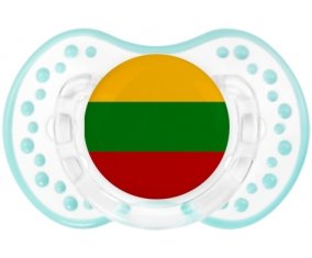 Drapeau Lituanie Tétine LOVI Dynamic Retro-blanc-lagon classique