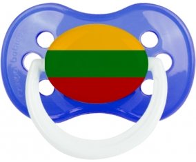 Drapeau Lituanie : Sucette Anatomique personnalisée