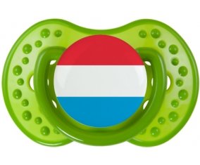 Drapeau Luxembourg Sucette LOVI Dynamic Vert classique