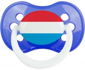 Drapeau Luxembourg : Tétine Anatomique personnalisée