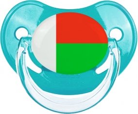 Drapeau Madagascar : Sucette Physiologique personnalisée