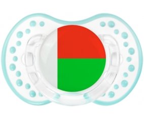 Drapeau Madagascar Sucette LOVI Dynamic Retro-blanc-lagon classique