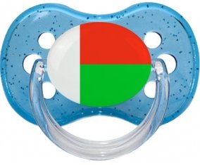 Drapeau Madagascar : Tétine Cerise personnalisée