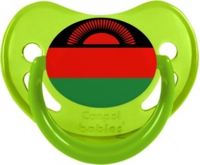 Drapeau Malawi Tétine Physiologique Vert phosphorescente