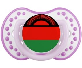 Drapeau Malawi Sucete LOVI Dynamic Blanc-mauve classique