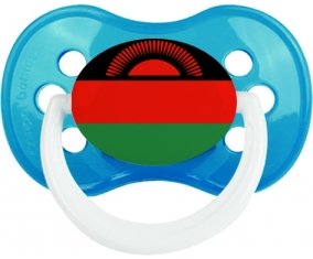 Drapeau Malawi Sucete Anatomique Cyan classique