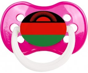 Drapeau Malawi Sucete Anatomique Rose foncé classique