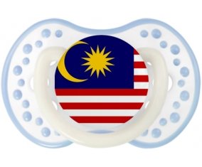Drapeau Malaisie Tétine LOVI Dynamic Blanc-cyan classique