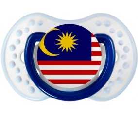 Drapeau Malaisie Tétine LOVI Dynamic Marine-blanc-bleu classique