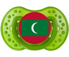 Drapeau Maldives : Sucette LOVI Dynamic personnalisée