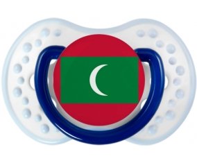 Drapeau Maldives Sucette LOVI Dynamic Marine-blanc-bleu classique