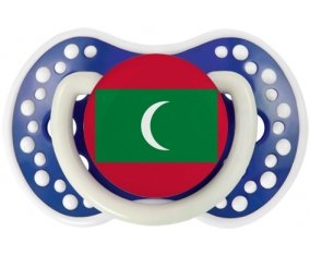 Drapeau Maldives Sucette LOVI Dynamic Bleu-marine phosphorescente