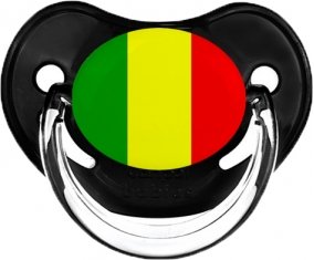 Drapeau Mali Sucette Physiologique Noir classique