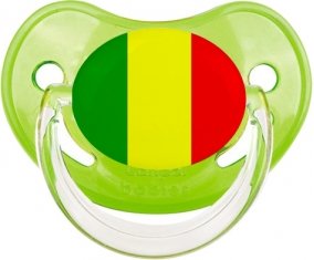 Drapeau Mali Sucette Physiologique Vert classique
