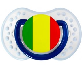 Drapeau Mali Sucette LOVI Dynamic Marine-blanc-bleu classique