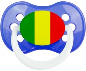 Drapeau Mali : Sucette Anatomique personnalisée